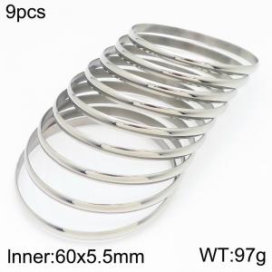 Stainless steel bracelet - KB183755-LO