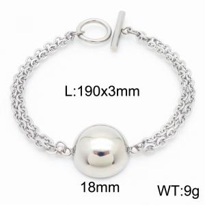 Stainless Steel Bracelet(women) - KB183785-Z