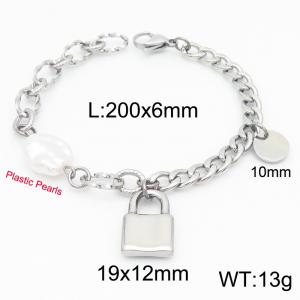Stainless Steel Bracelet(women) - KB183809-Z