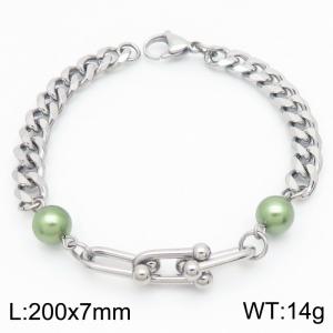 Stainless Steel Bracelet(women) - KB183834-Z