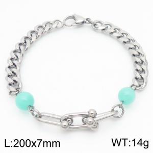 Stainless Steel Bracelet(women) - KB183836-Z
