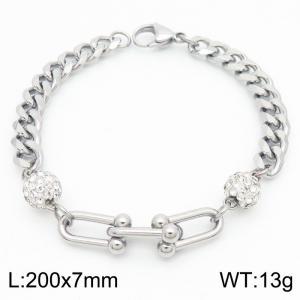 Stainless Steel Bracelet(women) - KB183858-Z