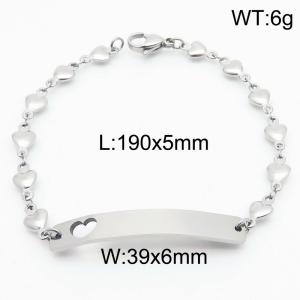 Stainless Steel Bracelet(women) - KB183894-Z