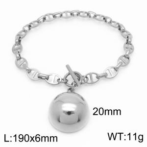 Stainless Steel Bracelet(women) - KB183920-Z