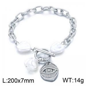 Stainless Steel Bracelet(women) - KB183993-NJ