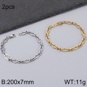 Stainless steel bracelet - KB184354-Z