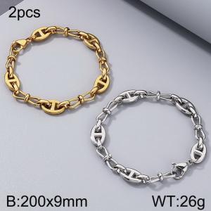 Stainless steel bracelet - KB184355-Z