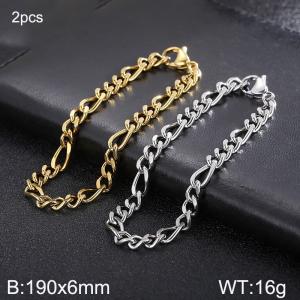 Stainless steel bracelet - KB184410-Z