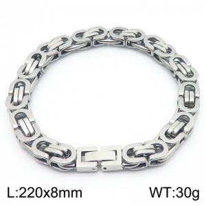 Stainless Steel Bracelet(Men) - KB184585-KFC