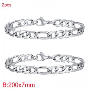 Stainless Steel Bracelet - KB187359-Z