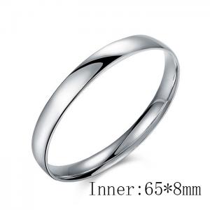8mm Solid Closed Simple Bangle - KB20069-K