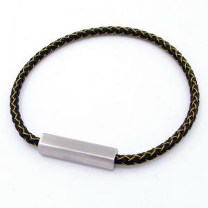 Stainless Steel Wire Bangle - KB204645-SJ