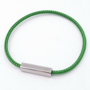 Stainless Steel Wire Bangle - KB204650-SJ