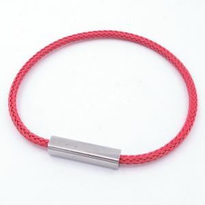 Stainless Steel Wire Bangle - KB204652-SJ
