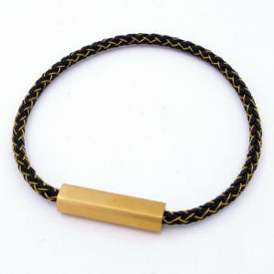 Stainless Steel Wire Bangle - KB204658-SJ