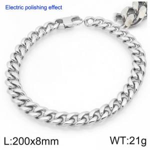 Stainless Steel Bracelet(Men) - KB207785-Z