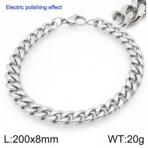 Stainless Steel Bracelet(Men) - KB207787-Z