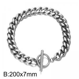 Fashion stainless steel chain bracelet - KB208309-Z