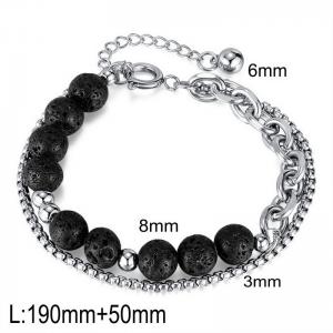 Fashion stainless steel chain bracelet - KB208315-Z