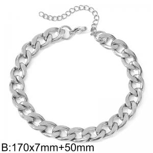 Fashion stainless steel chain bracelet - KB208333-Z