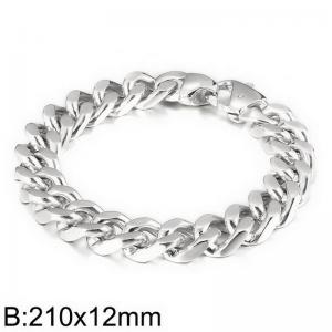 Fashion stainless steel chain bracelet - KB208339-Z