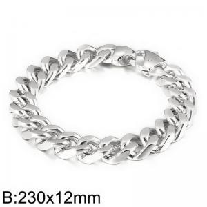 Fashion stainless steel chain bracelet - KB208340-Z