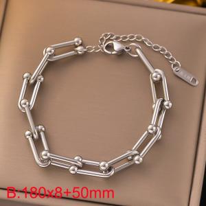 Fashion stainless steel chain bracelet - KB208346-Z