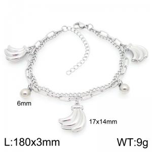 Stainless Steel Bracelet(women) - KB208905-Z