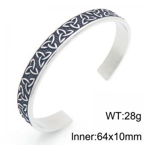 Stainless Steel Bangle - KB209287-LU