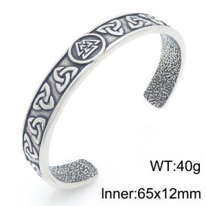 Stainless Steel Bangle - KB209288-LU