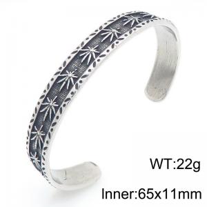 Stainless Steel Bangle - KB209289-LU