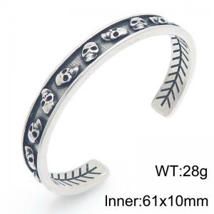 Stainless Steel Bangle - KB209294-LU