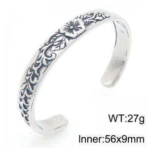 Stainless Steel Bangle - KB209296-LU