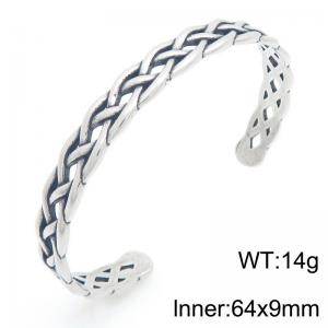 Stainless Steel Bangle - KB209299-LU
