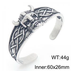 Stainless Steel Bangle - KB209309-LU