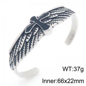 Stainless Steel Bangle - KB209311-LU