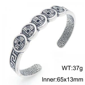 Stainless Steel Bangle - KB209316-LU