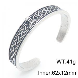 Stainless Steel Bangle - KB209317-LU