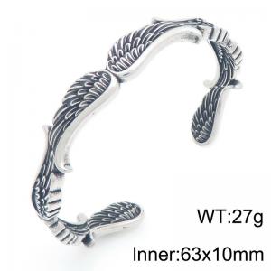 Stainless Steel Bangle - KB209318-LU