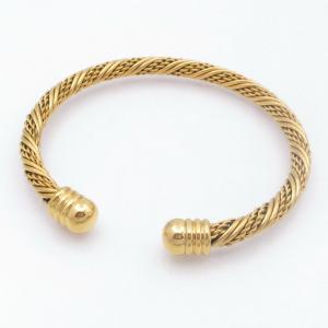 Stainless Steel Wire Bangle - KB209711-XY