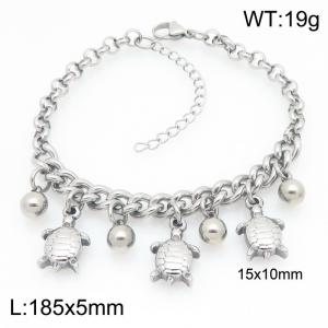 Stainless Steel Bracelet(women) - KB209882-Z