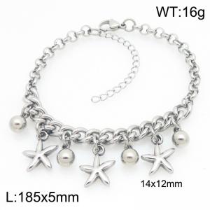 Stainless Steel Bracelet(women) - KB209884-Z