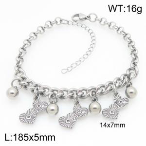Stainless Steel Bracelet(women) - KB209886-Z