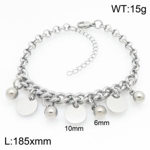 Stainless Steel Bracelet(women) - KB209892-Z