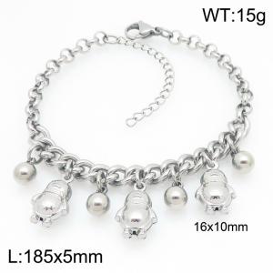 Stainless Steel Bracelet(women) - KB209898-Z