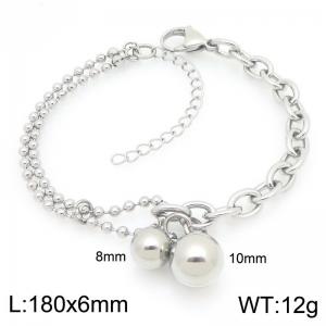 Stainless Steel Bracelet(women) - KB210236-Z