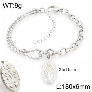 Stainless Steel Bracelet(women) - KB210240-Z