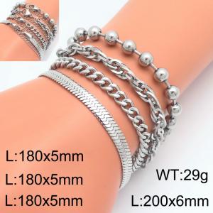 Stainless Steel Bracelet - KB210948-Z