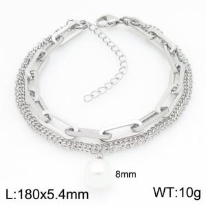 Stainless Steel Bracelet - KB210960-Z
