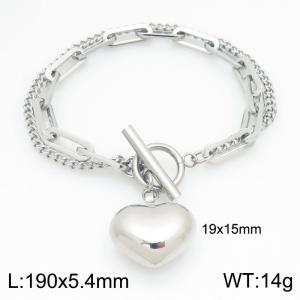 Stainless Steel Bracelet - KB211067-Z